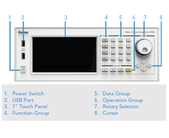 Video Pattern Generator Model 2238